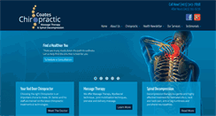 Desktop Screenshot of coateschiropractic.ca
